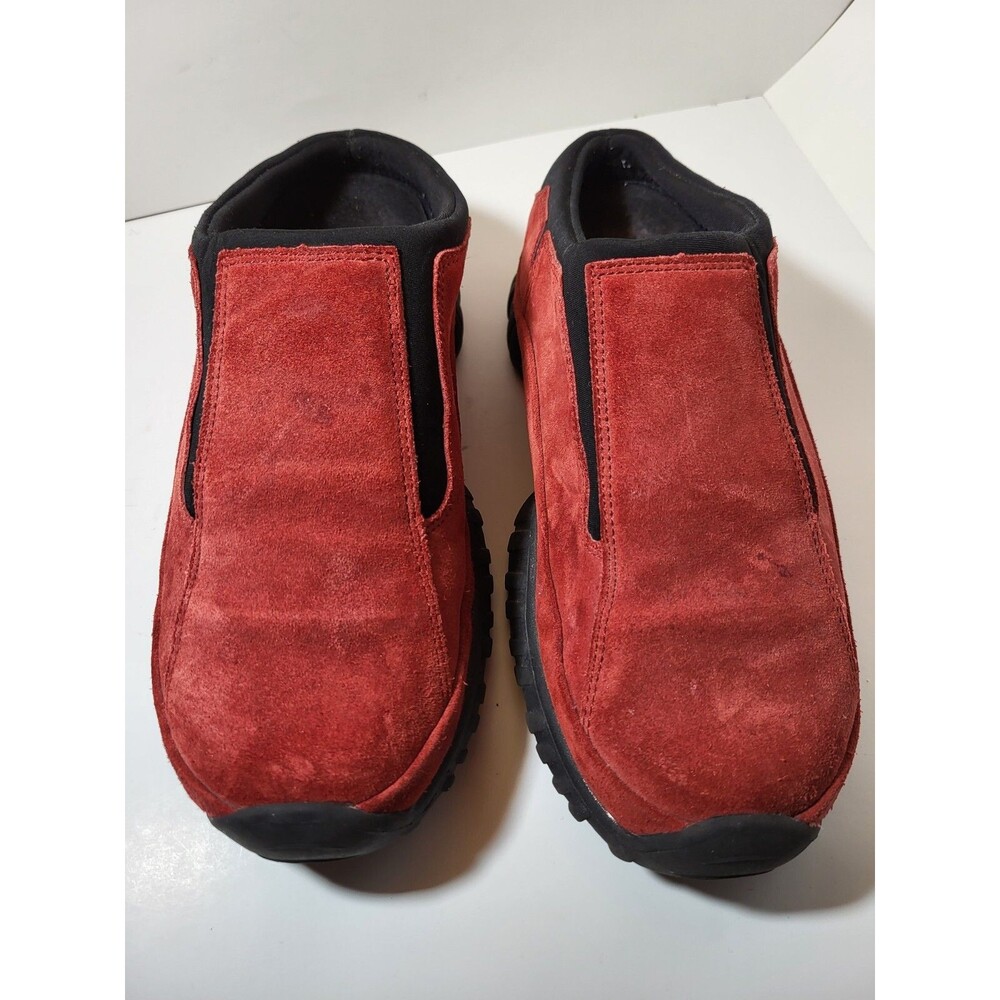 Naturalizer Slip On Leather Shoes Size Men's 8m Red